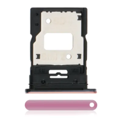 Лоток SIM подвійний для Xiaomi Mi 11 Lite (Peach Pink)