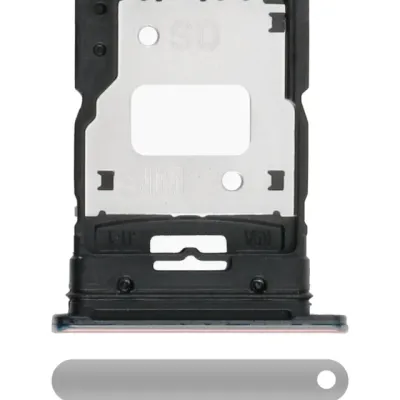 Dual Sim Card Tray For Xiaomi Mi 11 Lite (Silver)