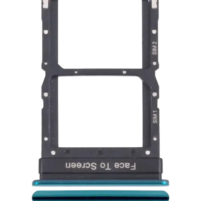 Лоток SIM подвійний для Xiaomi Mi 10 5G / Mi 10 Pro (Coral Green)