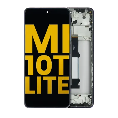 Дисплейний модуль (LCD) з рамкою для Xiaomi Mi 10T Lite 5G (Refurbished) (Atlantic Blue)