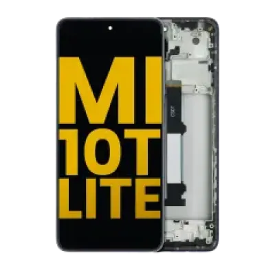 Дисплейний модуль (LCD) з рамкою для Xiaomi Mi 10T Lite 5G (Refurbished) (Atlantic Blue)