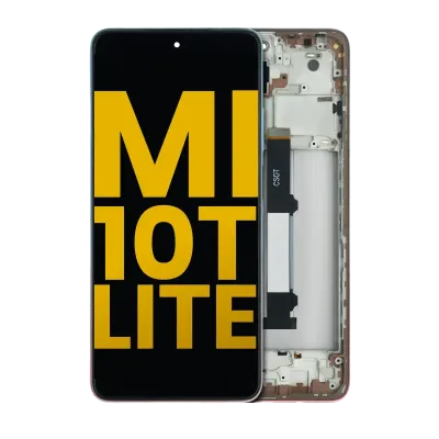 LCD Assembly With Frame For Xiaomi Mi 10T Lite 5G (Refurbished) (Rose Gold Beach)