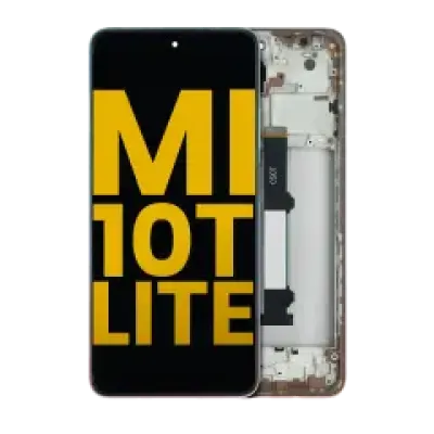 Дисплейний модуль (LCD) з рамкою для Xiaomi Mi 10T Lite 5G (Refurbished) (Rose Gold Beach)