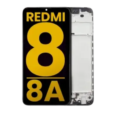 Дисплейний модуль (LCD) з рамкою для Xiaomi Redmi 8 / 8A (Refurbished) (усі кольори)