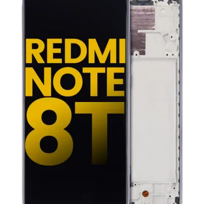 LCD Assembly With Frame For Xiaomi Redmi Note 8T (Aftermarket Plus) (Moonshadow Gray)
