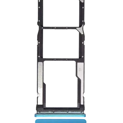 Dual Sim Card Tray For Xiaomi Redmi Note 9S / Note 9 Pro 4G (Aurora Blue)