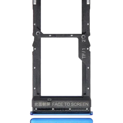 Лоток SIM для Xiaomi Redmi Poco X3 / X3 Pro (Frost Blue)
