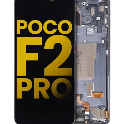 OLED Assembly With Frame For Xiaomi Poco F2 Pro / Redmi K30 Pro (Refurbished) (Cyber Gray)