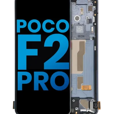Дисплейний модуль (LCD) для Xiaomi Poco F2 Pro / Redmi K30 Pro з рамкою (Aftermarket: Incell) (Cyber Gray)