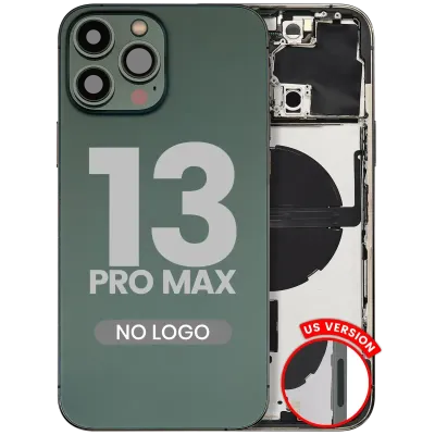 Back Housing W/ Small Parts For iPhone 13 Pro Max (US Version) (Aftermarket Plus) (Alpine Green)