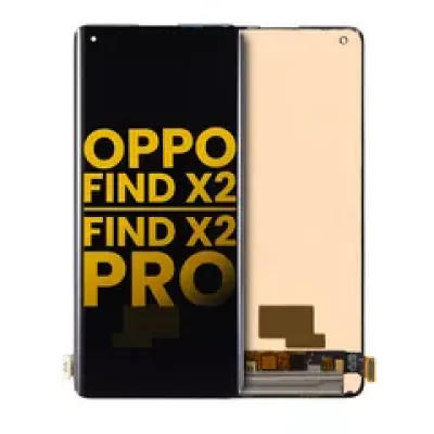 Дисплейний модуль (OLED) без рамки для OPPO Find X2 / Find X2 Pro (Refurbished) (Усі кольори)