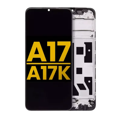 Дисплейний модуль (LCD) з рамкою для OPPO A17 / A17K (Refurbished) (Усі кольори)