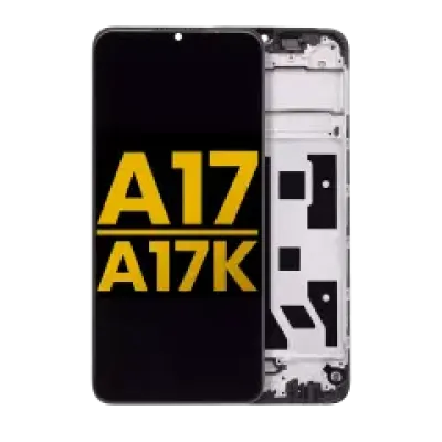 Дисплейний модуль (LCD) з рамкою для OPPO A17 / A17K (Refurbished) (Усі кольори)