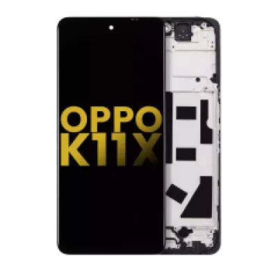 Дисплейний модуль (LCD) з рамкою для OPPO K11X (Refurbished) (Усі кольори)