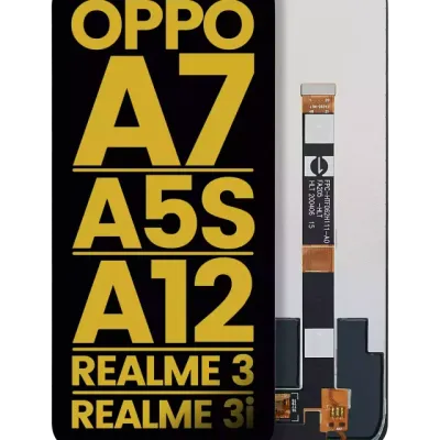 Дисплейний модуль (LCD) без рамки для OPPO A7 / A5s / A12 / Realme 3 / 3i (Refurbished) (всі кольори)