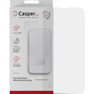 Загартоване скло Casper Pro для iPhone 15 Pro Max (Retail Packaging) (прозоре)