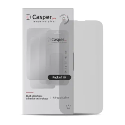 Загартоване скло Casper Pro для iPhone 15 Pro (10 шт) (Matte)