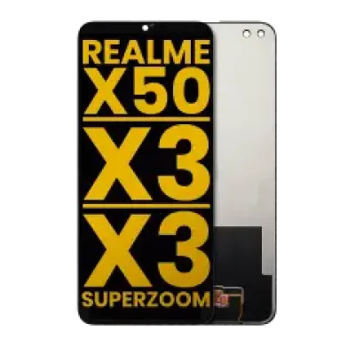 Дисплейний модуль (LCD) без рамки для Realme X50 5G / X3 / X3 SuperZoom (Refurbished) (всі кольори)