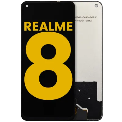 Дисплейний модуль (LCD) без рамки сумісний для Realme 8 5G / Q3i 5G / V13 5G / 8S 5G / Narzo 30 5G / Oppo A93S 5G / K9X (Refurbished) (всі кольори)