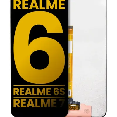 Дисплейний модуль (LCD) без рамки для Realme 7 / Narzo 20 Pro (Refurbished) (всі кольори)