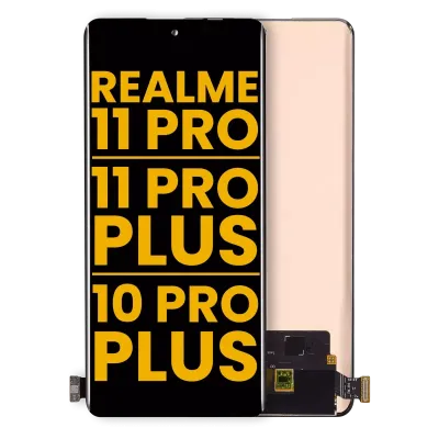Дисплейний модуль (OLED) без рамки для Realme 11 Pro / 11 Pro Plus / 10 Pro Plus (Refurbished) (всі кольори)