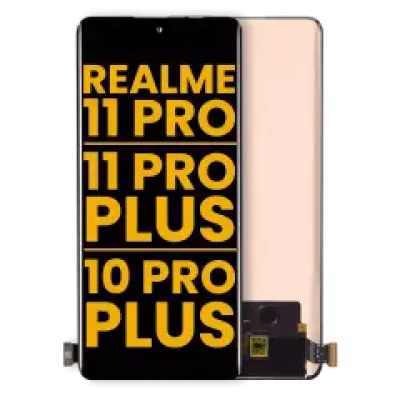 Дисплейний модуль (OLED) без рамки для Realme 11 Pro / 11 Pro Plus / 10 Pro Plus (Refurbished) (всі кольори)