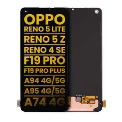Дисплейний модуль (OLED) для OPPO Reno 4 SE / Reno 5 Lite / Reno 5F / Reno 5 Z / Reno 6 Lite / F19 Pro / A74 4G / A94 5G / A95 4G / A95 5G / Realme V15 5G (Refurbished) (всі кольори) (04 Version)
