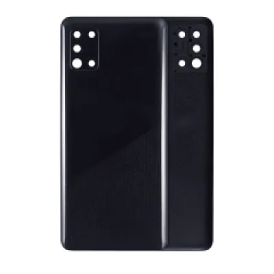 Задня кришка зі скло камери для Samsung Galaxy A31 (A315 / 2020) (Aftermarket Plus) (Prism Crush Black)