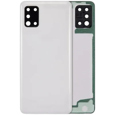 Задня кришка зі скло камери для Samsung Galaxy A31 (A315 / 2020) (Aftermarket Plus) (Prism Crush White)