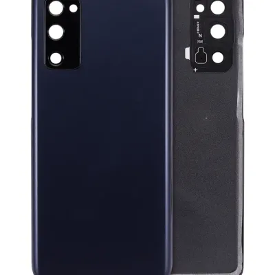Задня кришка зі скло камери для Samsung Galaxy S20 FE 5G (Aftermarket Plus) (Cloud Navy)