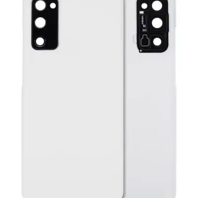 Задня кришка зі скло камери для Samsung Galaxy S20 FE 5G (Aftermarket Plus) (Cloud White)