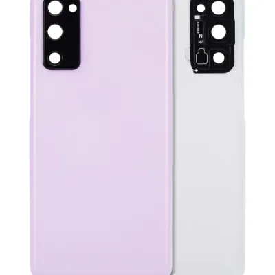 Задня кришка зі скло камери для Samsung Galaxy S20 FE 5G (Aftermarket Plus) (Cloud Lavender)
