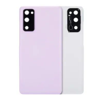 Задня кришка зі скло камери для Samsung Galaxy S20 FE 5G (Aftermarket Plus) (Cloud Lavender)