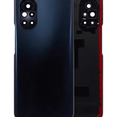 Задня кришка зі склом камери для Huawei Nova 8 (чорний)