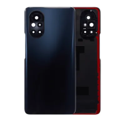 Задня кришка зі склом камери для Huawei Nova 8 (чорний)