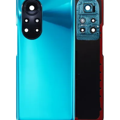Задня кришка зі склом камери для Huawei Nova 8 Pro (зелений)