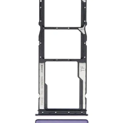 Dual Sim Card Tray For Xiaomi Redmi Note 10 / Note 10S (Deep Sea Blue)