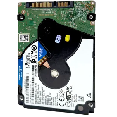Жорсткий диск Western Digital WD Blue 2.5" (2TB) (Refurbished, Bulk Packaging)