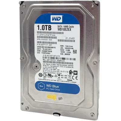 Western Digital WD Blue 3.5" Mobile Hard Drive (1TB) (Refurbished, Bulk Packaging)