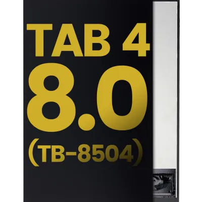 Дисплейний модуль (LCD) з тачскріном для Lenovo Tab 4 (TB-8504) (HD) (Refurbished) (Чорний)