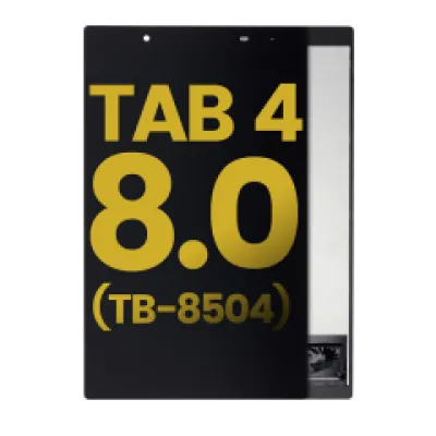 Дисплейний модуль (LCD) з тачскріном для Lenovo Tab 4 (TB-8504) (HD) (Refurbished) (Чорний)