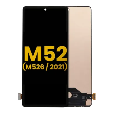Дисплейний модуль OLED без рамки для Samsung Galaxy M52 5G (M526 / 2021) (Refurbished) (All Colors)