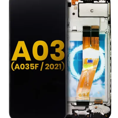 Дисплейний модуль LCD з рамкою для Samsung Galaxy A03 (A035F / 2021) (International Version) (Refurbished) (All Colors)
