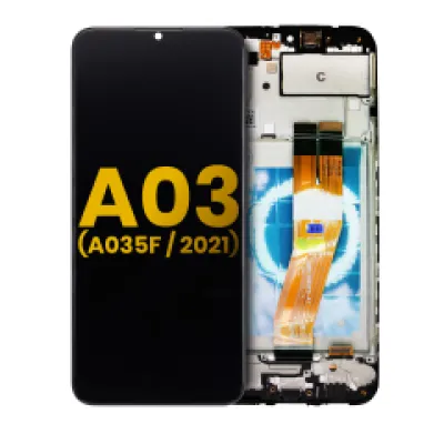Дисплейний модуль LCD з рамкою для Samsung Galaxy A03 (A035F / 2021) (International Version) (Refurbished) (All Colors)