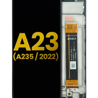 Дисплейний модуль LCD з рамкою для Samsung Galaxy A23 (A235 / 2022) (Refurbished) (All Colors)