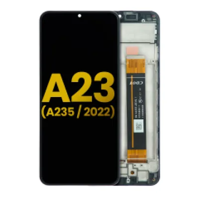 Дисплейний модуль LCD з рамкою для Samsung Galaxy A23 (A235 / 2022) (Refurbished) (All Colors)