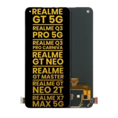 Дисплейний модуль (OLED) без рамки для Realme GT 5G / Realme Q3 Pro 5G / Realme Q3 Pro Carniva / Realme GT Neo / Realme GT Master / Realme GT Neo 2T / Realme X7 Max 5G (Refurbished) (Усі кольори)