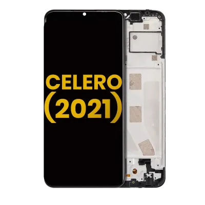 Дисплейний модуль (LCD) з рамкою для Boost Mobile Celero 5G (2021) (Refurbished) (Усі кольори)