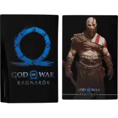 Панель фасаду (верхня і нижня) для PlayStation 5 (1000 / 1100 / 1200) (God of War)