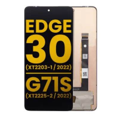 Дисплейний модуль (OLED) без рамки для Motorola Edge 30 (XT2203 / 2022) / Moto G71S (XT2225-2 / 2022) (Refurbished) (всі кольори)
